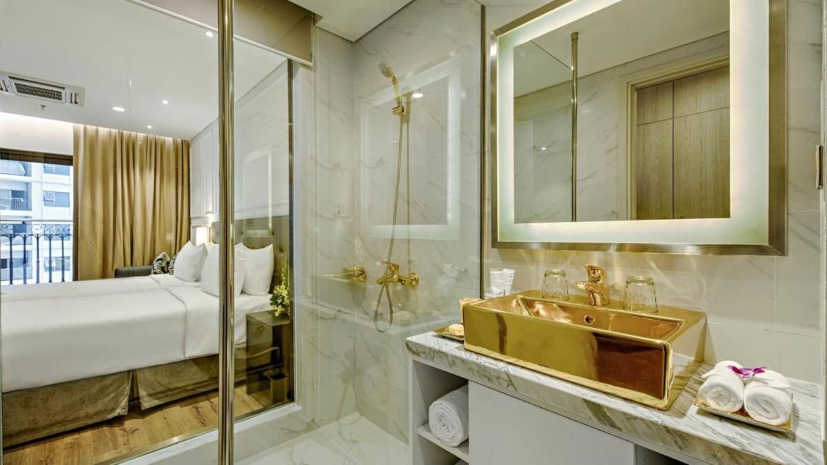 Golden Apartment With Sea View Da Nang Luaran gambar