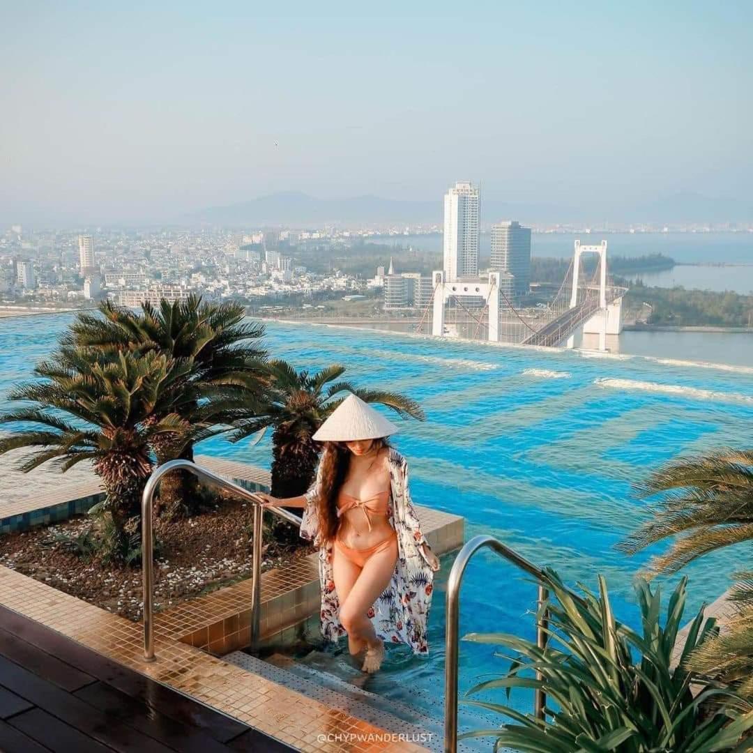Golden Apartment With Sea View Da Nang Luaran gambar