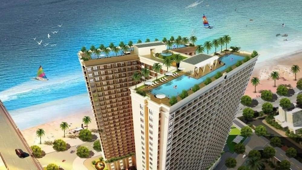 Golden Apartment With Sea View Da Nang Luaran gambar