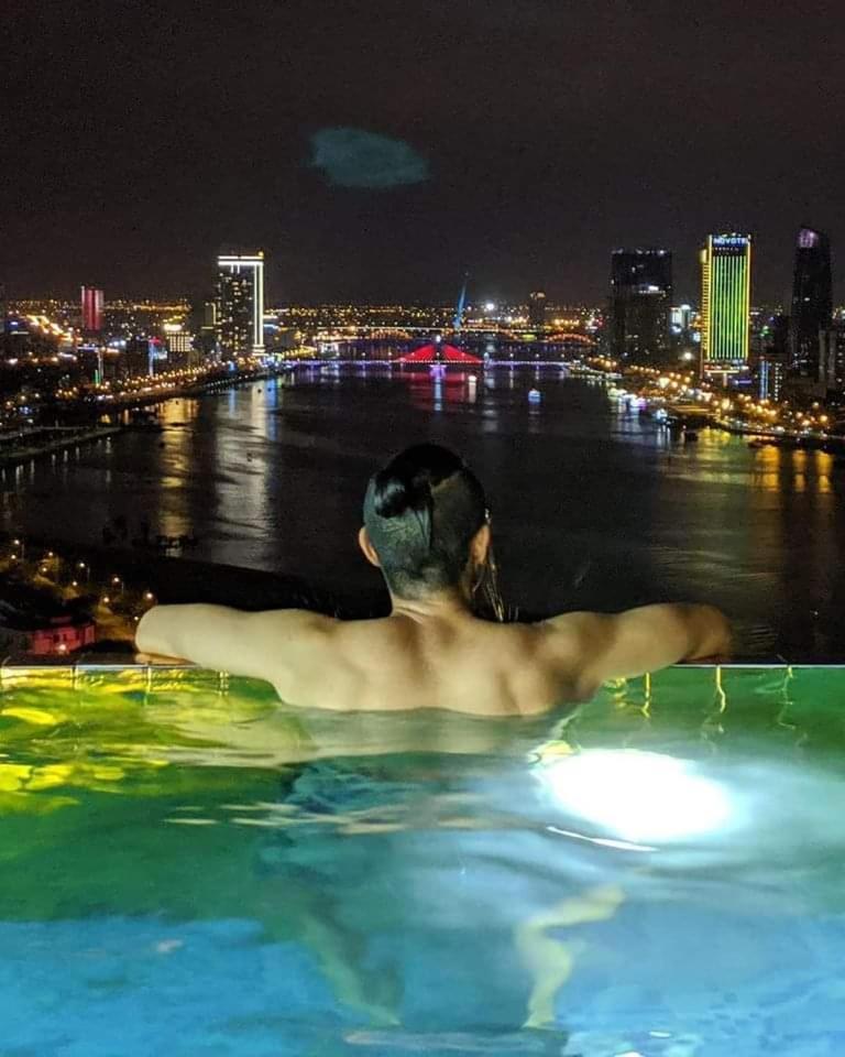 Golden Apartment With Sea View Da Nang Luaran gambar