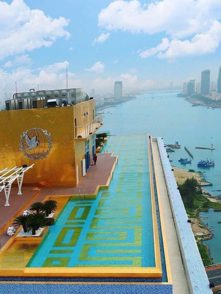 Golden Apartment With Sea View Da Nang Luaran gambar