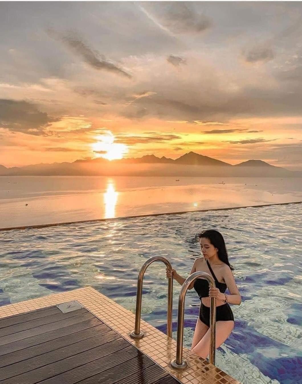 Golden Apartment With Sea View Da Nang Luaran gambar
