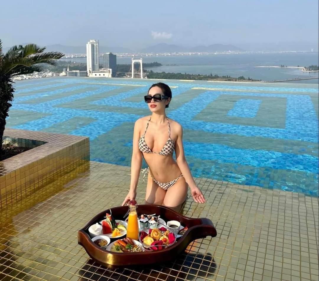 Golden Apartment With Sea View Da Nang Luaran gambar